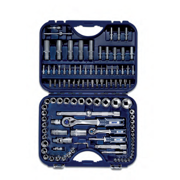Juego de Bocallaves con Accesorios [1/2"] (110Pzs)
