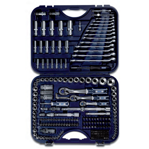 Juego de Bocallaves con Accesorios (218Pzs)