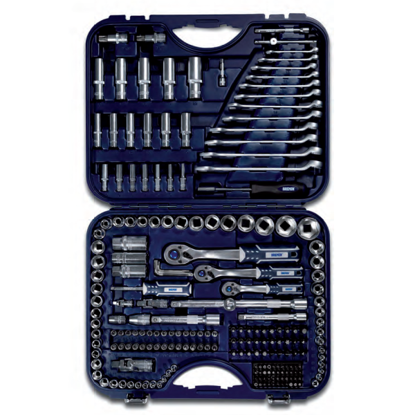 Juego de Bocallaves con Accesorios (218Pzs)
